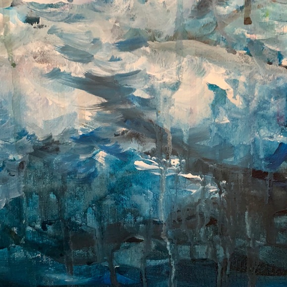 Original painting World through my Eyes painting handmade - Picture 4 of 10